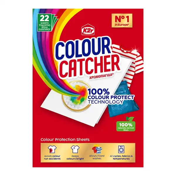 K2R Colour Catcher Χρωμοπαγίδα 22 Φύλλα