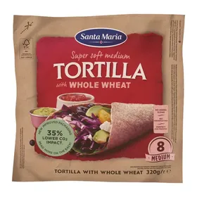 Tortillas EL SABOR ολικής άλεσης 8 τεμ. 320gr
