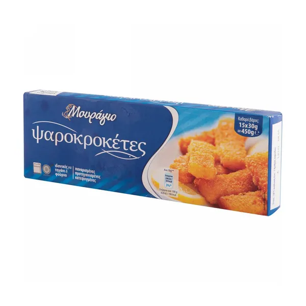 Ψαροκροκέτες ΜΟΥΡΑΓΙΟ 15τεμ 450g
