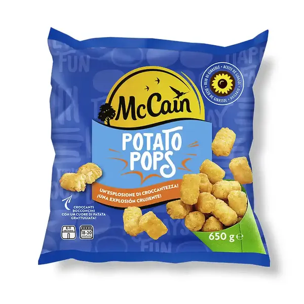 Πατάτες McCain potato pops 650γρ.