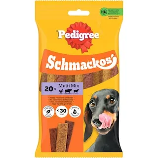 PEDIGREE Snack Σκύλωv Schmackos Multi Mix 20 Τεμάχια