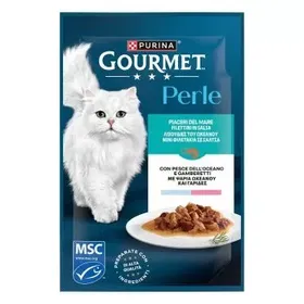 GOURMET PERLE ΜΕ ΨΑΡΙΑ ΩΚΕΑΝΟΥ & ΓΑΡΙΔΕΣ 85g