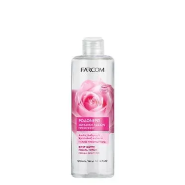 FARCOM ΡΟΔΟΝΕΡΟ ΤΟΝΩΤΙΚΗ ΛΟΣΙΟΝ ΠΡΟΣΩΠΟΥ 300ML