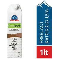 Όλυμπος Γάλα Κατσικίσιο Freelact 1,5% Λιπαρά 1lt