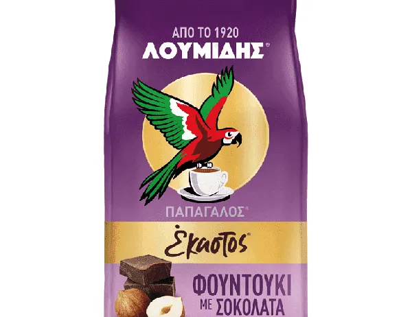 Παπαγάλος έκαστος φουντούκι-σοκολάτα 90γρ.