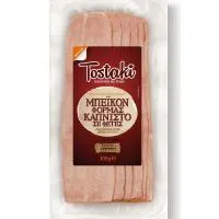 Μπέικον Καπνιστό σε Φέτες Tostaki Creta Farms 300g