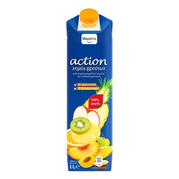 Action Χυμός 9 Φρούτα