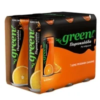 GREEN Πορτοκαλάδα κουτί 6x300ml