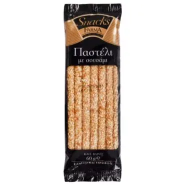 SNACKS FARMA ΠΑΣΤΕΛΙ ΜΕ ΣΟΥΣΑΜΙ 60GR