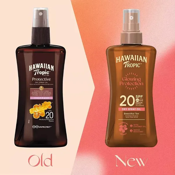 protective dry oil spray SPF20