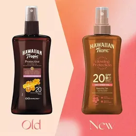 protective dry oil spray SPF20