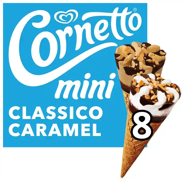 Algida Cornetto Car Mix Παγωτό 8x36γρ./8x60ml.