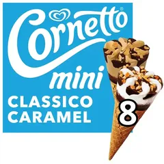Algida Cornetto Car Mix Παγωτό 8x36γρ./8x60ml.