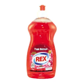REX υγρό πιάτων 1,5λιτ λεμόνι / βατόμουρο