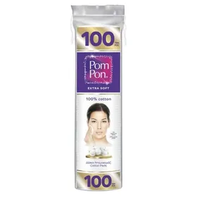 POM PON EXTRA SOFT - 100τεμ. Δίσκοι ντεμακιγιάζ