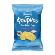 JUMBO Φούρνου Σνακ Πατάτας με Θαλασσινό Αλάτι Χωρίς γλουτένη 100g