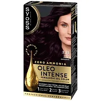 Syoss Oleo Intense Μόνιμη Κρέμα Βαφή Μαλλιών 3-33 Δαμασκηνί