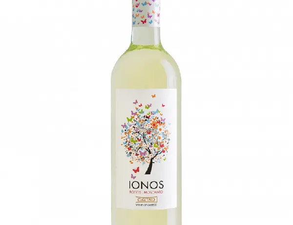 οίνος ξηρός λευκός Ροδίτης-Μοσχάτο ή ροζέ Syrah Ροδίτης 750ml