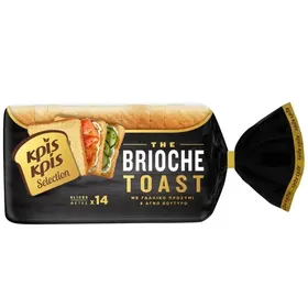 Selection ψωμί τοστ brioche 350g
