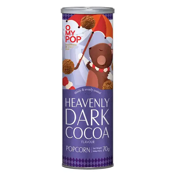 O My Pop Popcorn Dark Cocoa 70γρ.