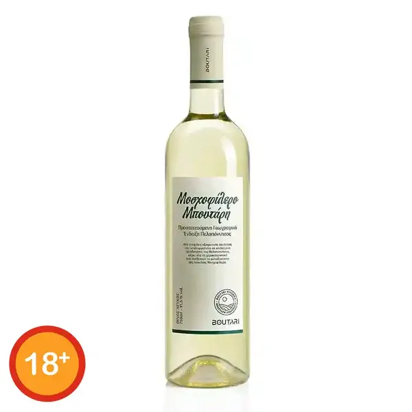 Μοσχοφίλερο Μπουτάρη Λευκός Οίνος 750ml