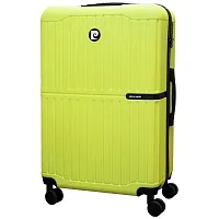 Pierre Cardin Βαλίτσα Abs 28'' Λάιμ Με Διπλά Ροδάκια