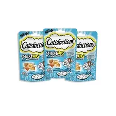 CATISFACTIONS Snack Γάτας Shake Ups Γιορτή Θαλασσινών 55g