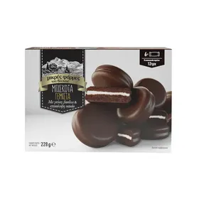 ΜΙΚΡΕΣ ΦΑΡΜΕΣ ΤΟΥ ΒΟΥΝΟΥ Μπισκότα Γεμιστά με γεύση βανίλια & επικάλυψη κακάο