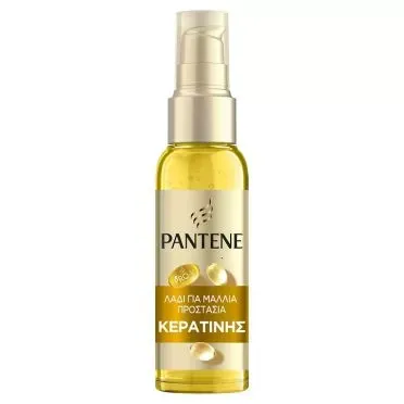 Λάδι μαλλιών Pantene Pro-V Repair & Protect Keratin Protect 100ml περιποίηση με μία χρήση