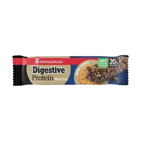 Παπαδοπούλου Digestive Μπάρα Δημητριακών Με Πρωτεΐνη Maxi 50γρ.
