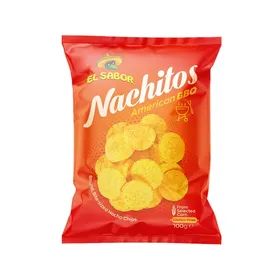 NACHITOS NACHO CHIPS BITE SIZED Spicy Jalapeno, American BBQ, Nacho Cheese 100g