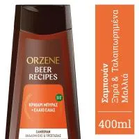 Orzene Σαμπουάν Olive Oil Για Ξηρά & Ταλαιπωρημένα Μαλλιά 400ml.