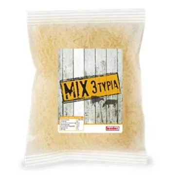 LEADER MIX ΤΡΙΜΜΕΝΟ ΤΥΡΙ 300ΓΡ,