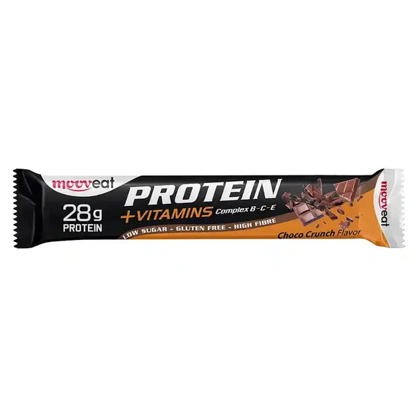 Mooveat Μπάρα 35% Protein & Vitamin Choco Crunch 80γρ.