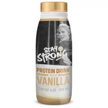 STAY STRONG PROTEIN DRINK ΜΕ ΓΕΥΣΗ VANILLA 500ML