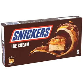 Παγωτό SNICKERS 6x50,3ml (274gr)