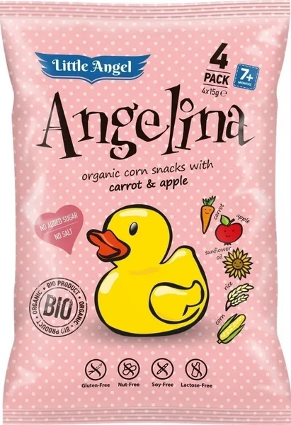 LITTLE ANGEL Σνακ Καλαμποκιού Χωρίς Γλουτένη 30 GR