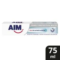 AIM Οδοντόκρεμα Family Protection White 75ml