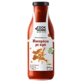 COOK AT HOME Σάλτσα Μακαρόνια με Κιμά 520g