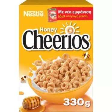 Nestle Δημητριακά Πρωινού Ολικής Άλεσης HONEY CHEERIOS® 330g