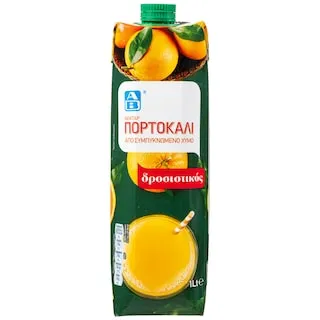 ΑΒ Χυμός Νέκταρ Πορτοκάλι 1lt