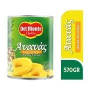 DEL MONTE Κομπόστα Ανανάς Φέτες σε Φυσικό Χυμό 360g