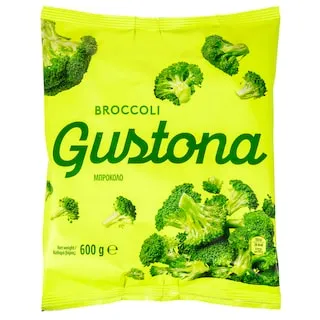 GUSTONA Μπρόκολο Κατεψυγμένο 600g