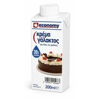 ECONOMY Κρέμα Γάλακτος 38% 200ml