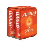 GREEN Mocktails Mixer Bitter Orange Spritz με Στέβια Χωρίς ζάχαρη 4x330ml