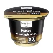 ΜΑΡΑΤΑ Protein Pudding με γεύση Βανίλιας Χωρίς λακτόζη Χωρίς προσθήκη ζάχαρης 200g
