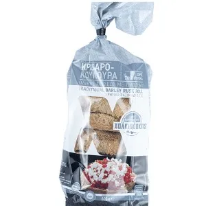 Παξιμάδια κριθαρένια mini αφράτα TO MANNA 220gr