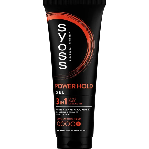 Gel Μαλλιών για Άνδρες Power Hold Extreme Syoss (250ml)