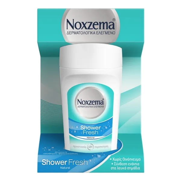 ΝΟΧΖΕΜΑ Αποσμητικό Roll On Shower Fresh Natural 50ml