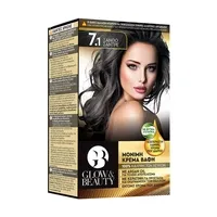 GLOW & BEAUTY Βαφή Μαλλιών Νο7.1 Ξανθό Σαντρέ 50ml